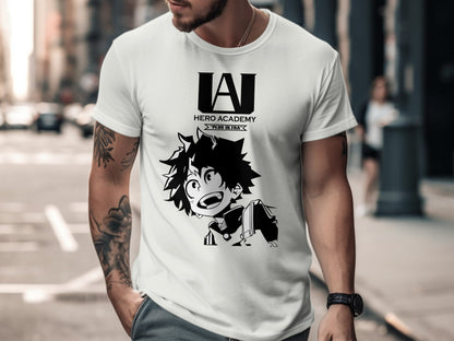 Classic Anime Series T-Shirts - My Hero Academia - Deku