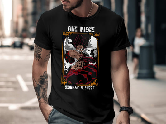 Classic Anime Series T-Shirts - One Piece -  Monkey D Luffy
