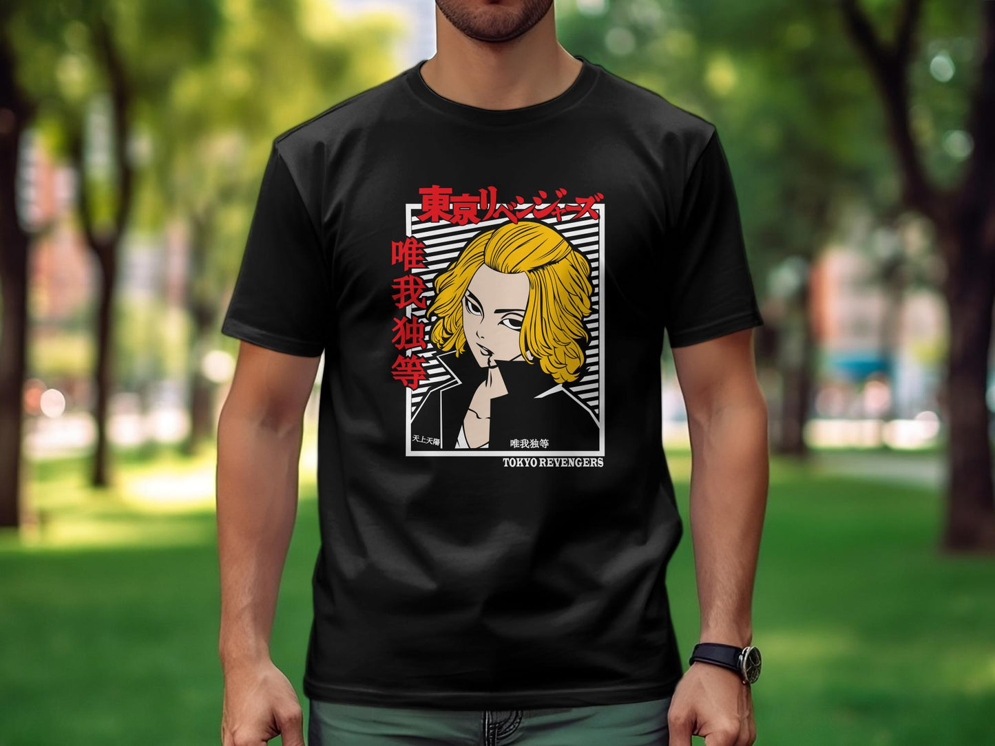Classic Anime Series T-Shirts - Tokyo Revengers - Blond Mickey