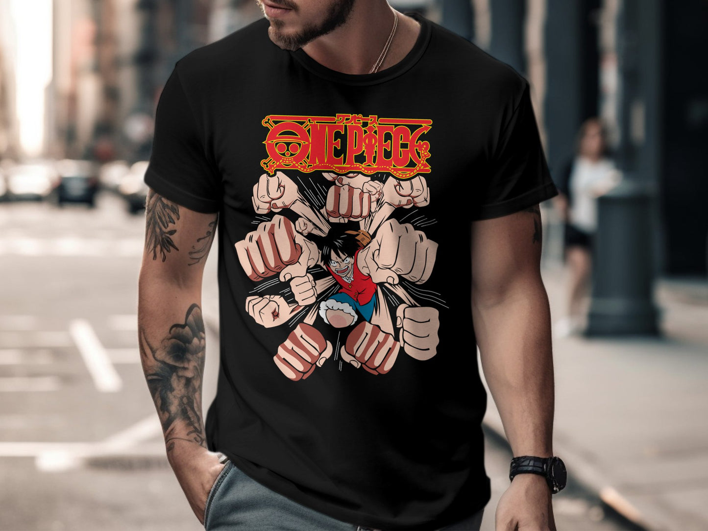 Classic Anime Series T-Shirts - One Piece -  Luffy