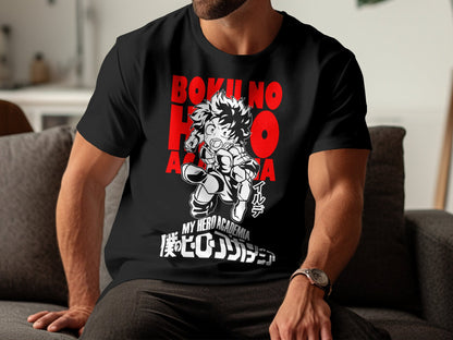 Classic Anime Series T-Shirts - My Hero Academia - Deku