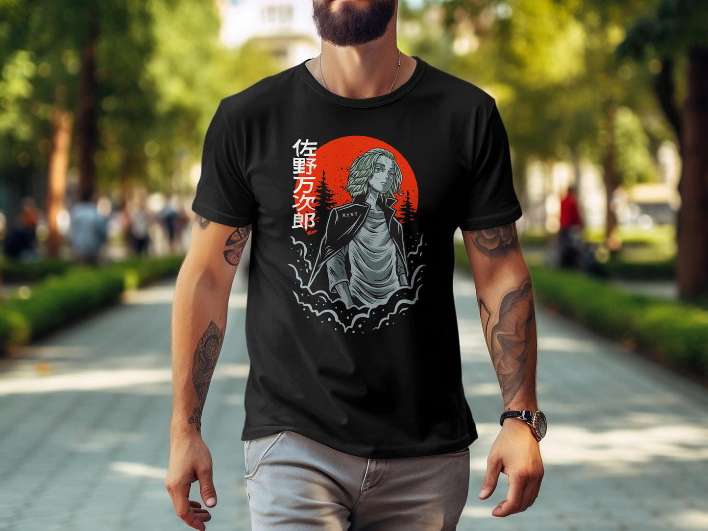 Classic Anime Series T-Shirts - Tokyo Revengers - Mickey Red