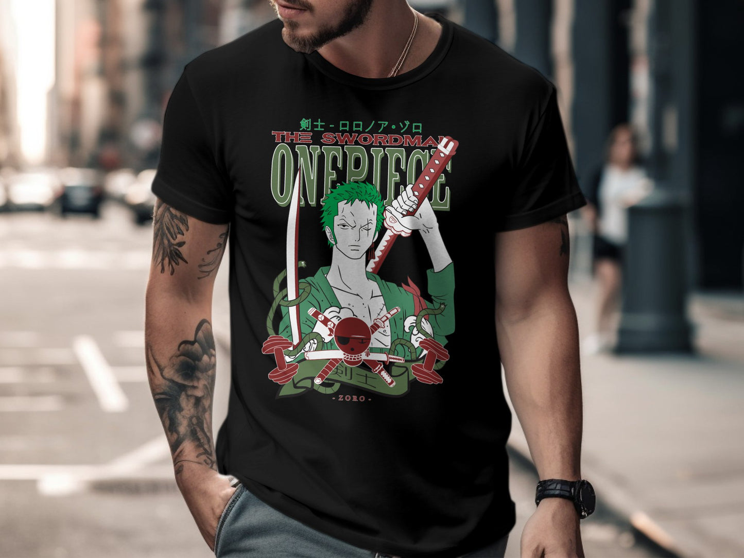 Classic Anime Series T-Shirts - One Piece -  Zoro