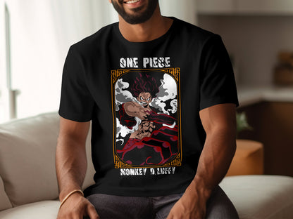 Classic Anime Series T-Shirts - One Piece -  Monkey D Luffy