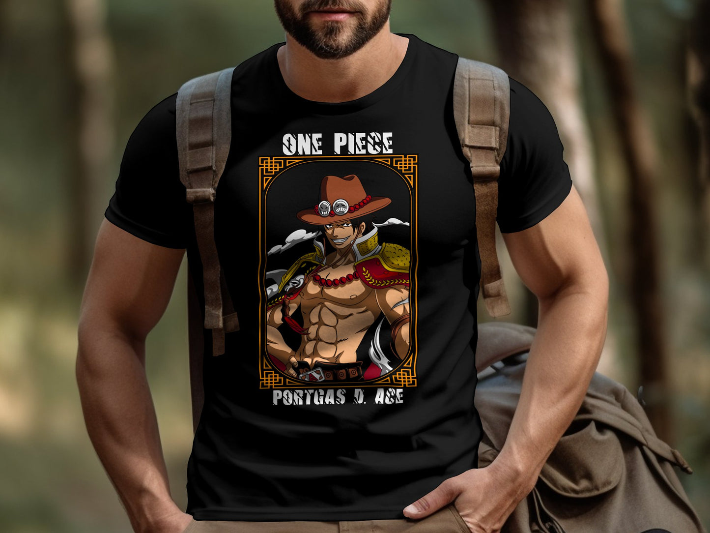 Classic Anime Series T-Shirts - One Piece - Ace