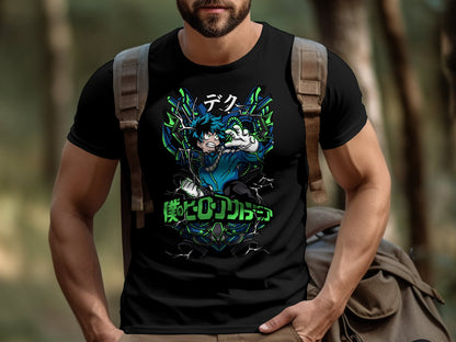 Classic Anime Series T-Shirts - My Hero Academia - Deku