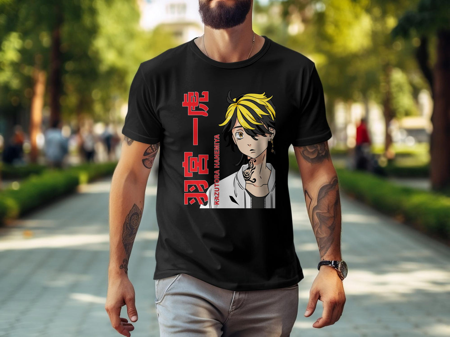 Classic Anime Series T-Shirts - Tokyo Revengers - Hanemiya