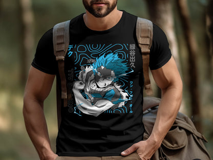 Classic Anime Series T-Shirts - My Hero Academia - One for All
