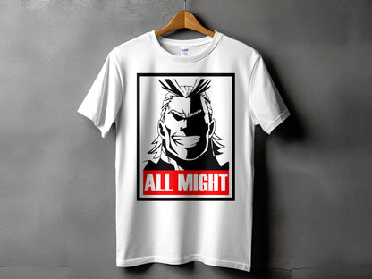 Classic Anime Series T-Shirts - My Hero Academia - All Might