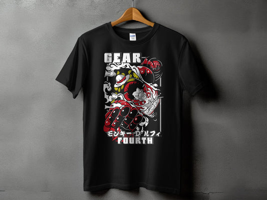 Classic Anime Series T-Shirts - One Piece -  Luffy Gear 4