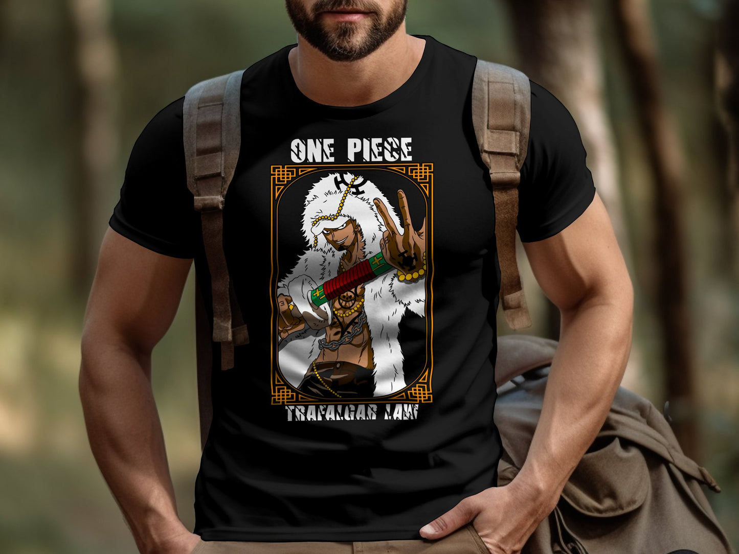 Classic Anime Series T-Shirts - One Piece - D Law