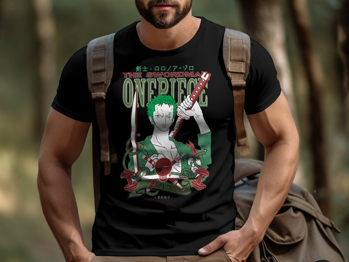 Classic Anime Series T-Shirts - One Piece -  Zoro