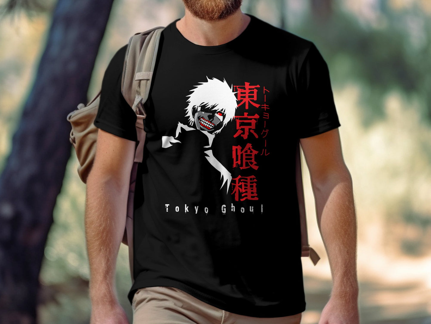 Classic Anime Series T-Shirts - Tokyo Ghoul - Ken Kaneki