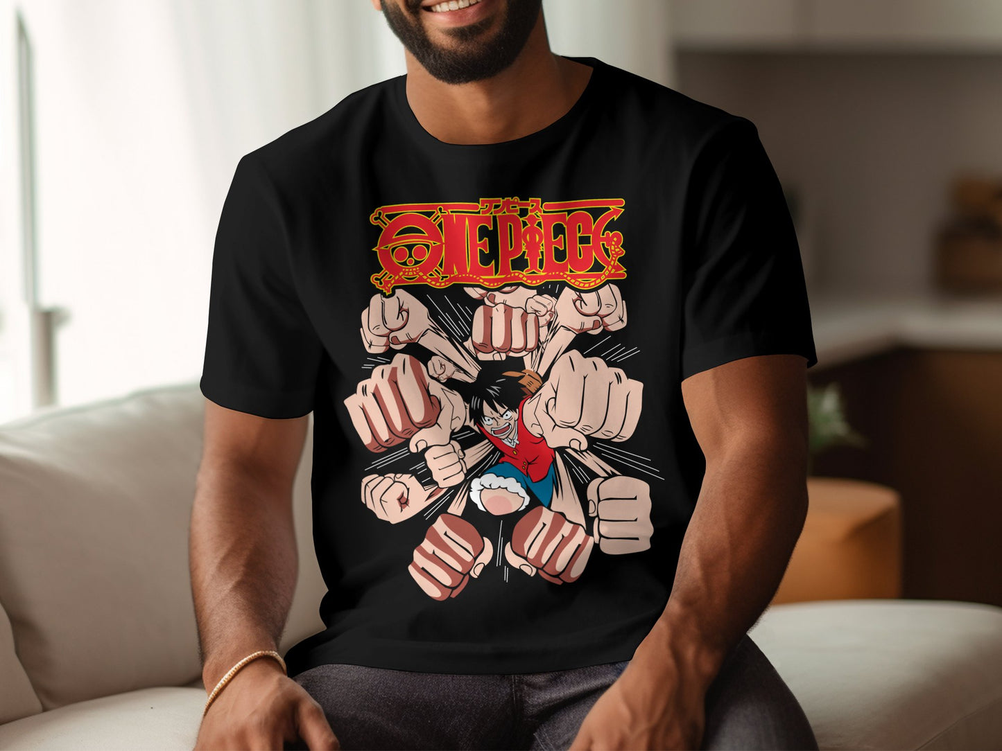 Classic Anime Series T-Shirts - One Piece -  Luffy