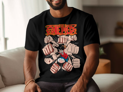 Classic Anime Series T-Shirts - One Piece -  Luffy