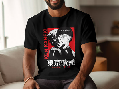 Classic Anime Series T-Shirts - Tokyo Ghoul - Ken Kaneki