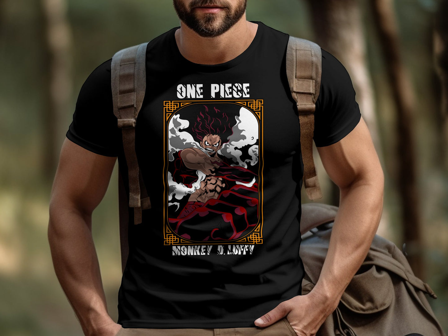 Classic Anime Series T-Shirts - One Piece -  Monkey D Luffy