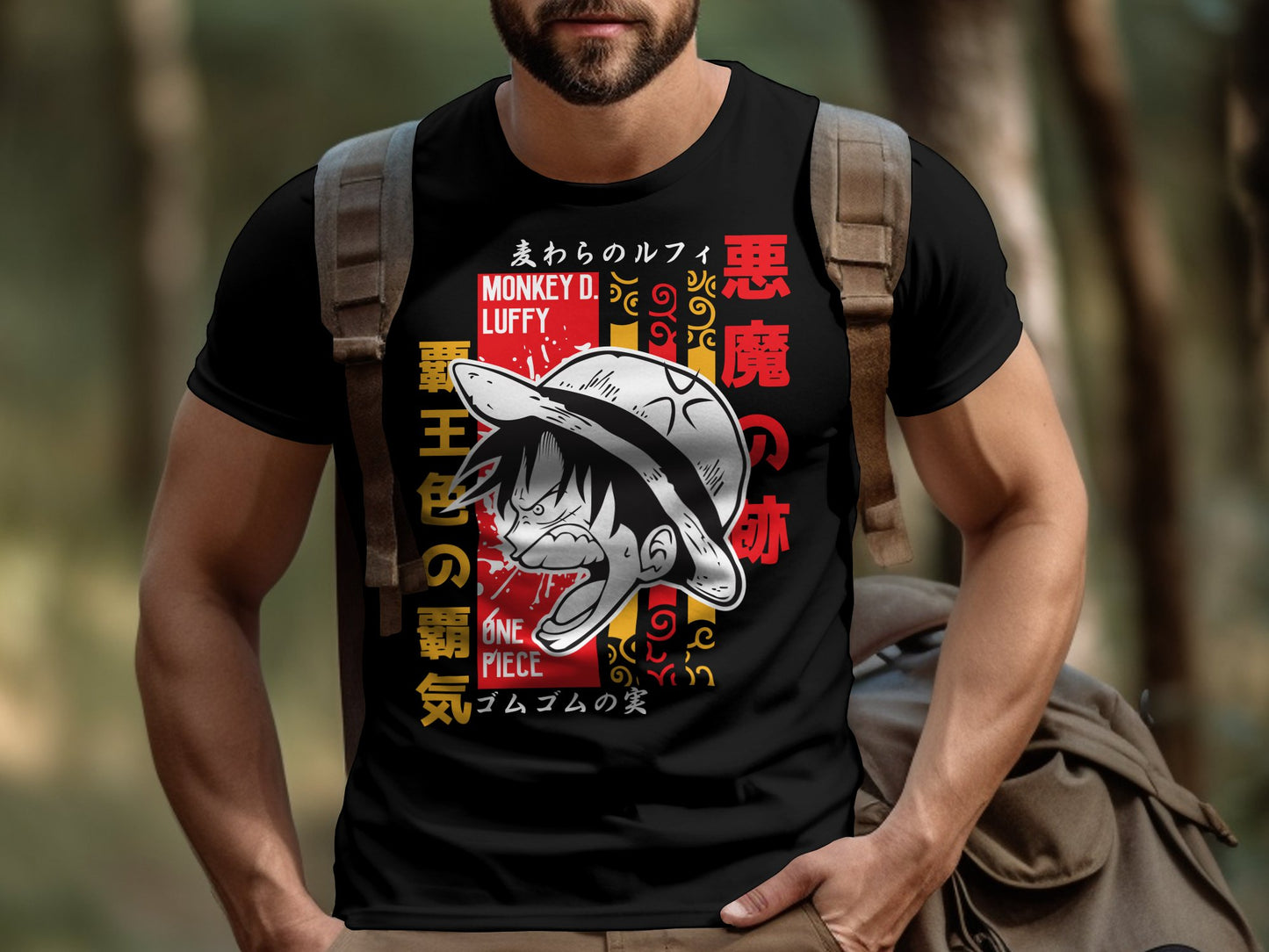 Classic Anime Series T-Shirts - One Piece -  Luffy