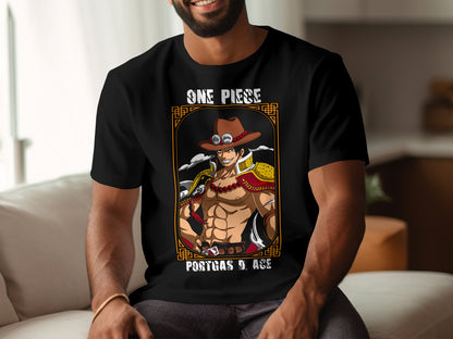 Classic Anime Series T-Shirts - One Piece - Ace