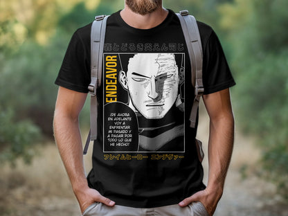 Classic Anime Series T-Shirts - My Hero Academia - Endeavor