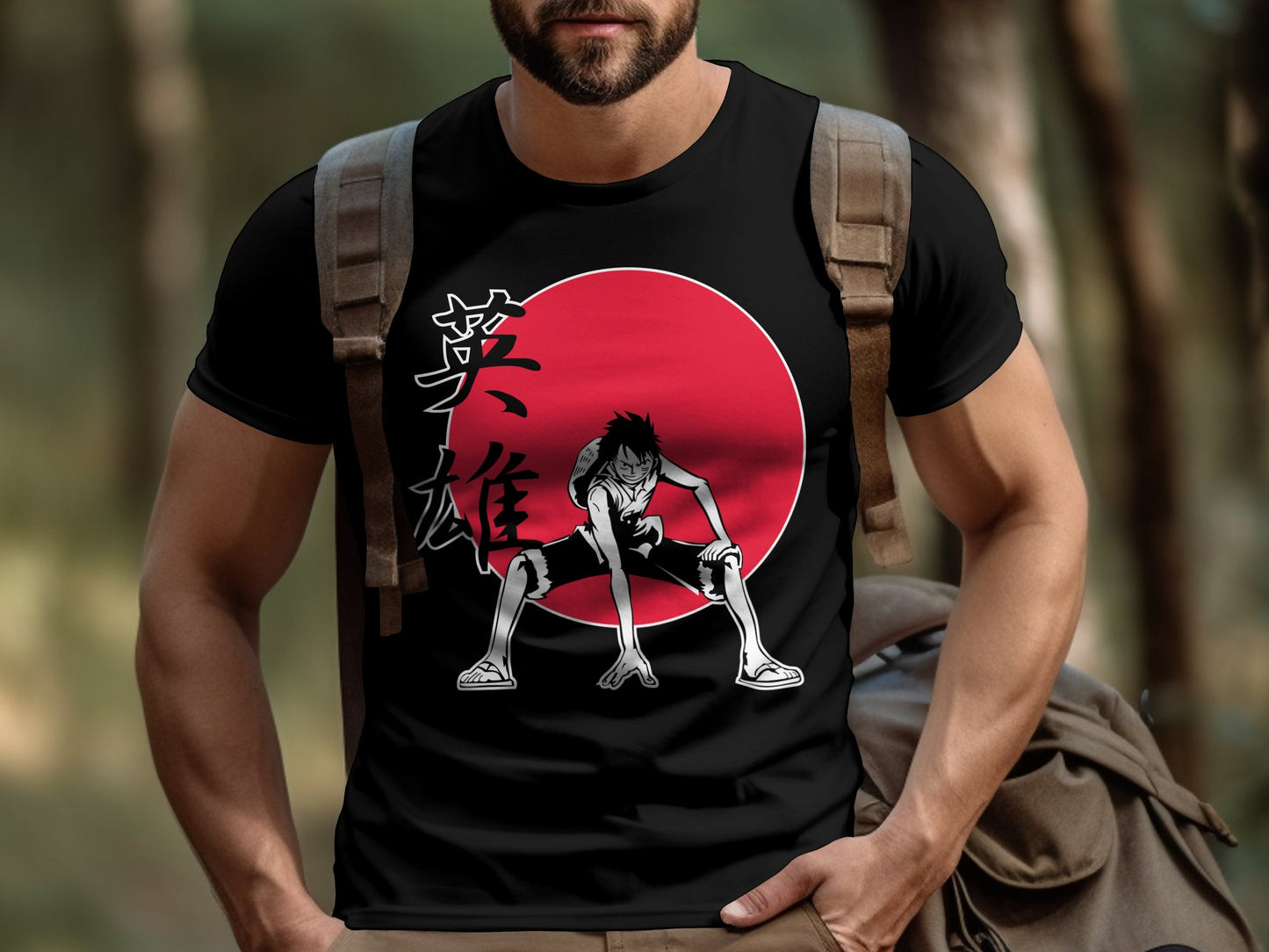 Classic Anime Series T-Shirts - One Piece -  Luffy
