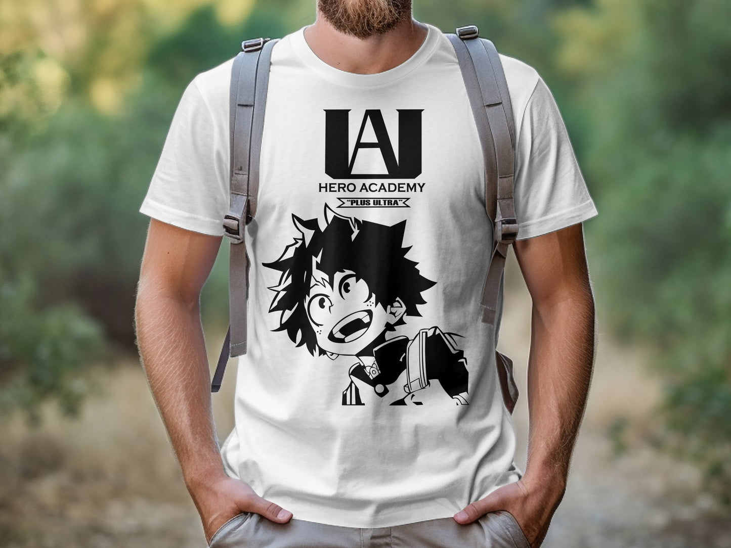 Classic Anime Series T-Shirts - My Hero Academia - Deku