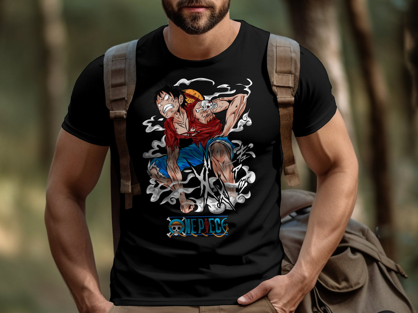 Classic Anime Series T-Shirts - One Piece -  Luffy