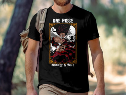 Classic Anime Series T-Shirts - One Piece -  Monkey D Luffy