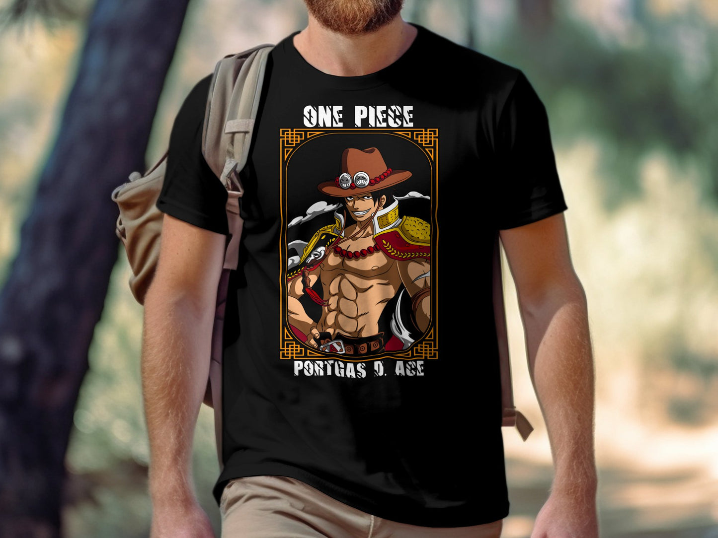 Classic Anime Series T-Shirts - One Piece - Ace