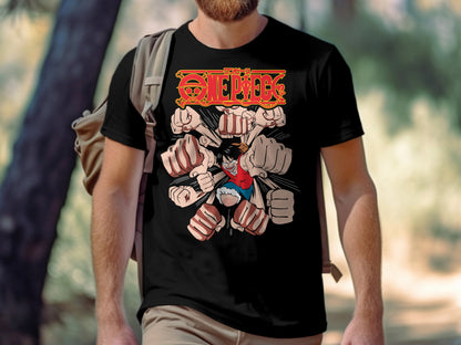 Classic Anime Series T-Shirts - One Piece -  Luffy