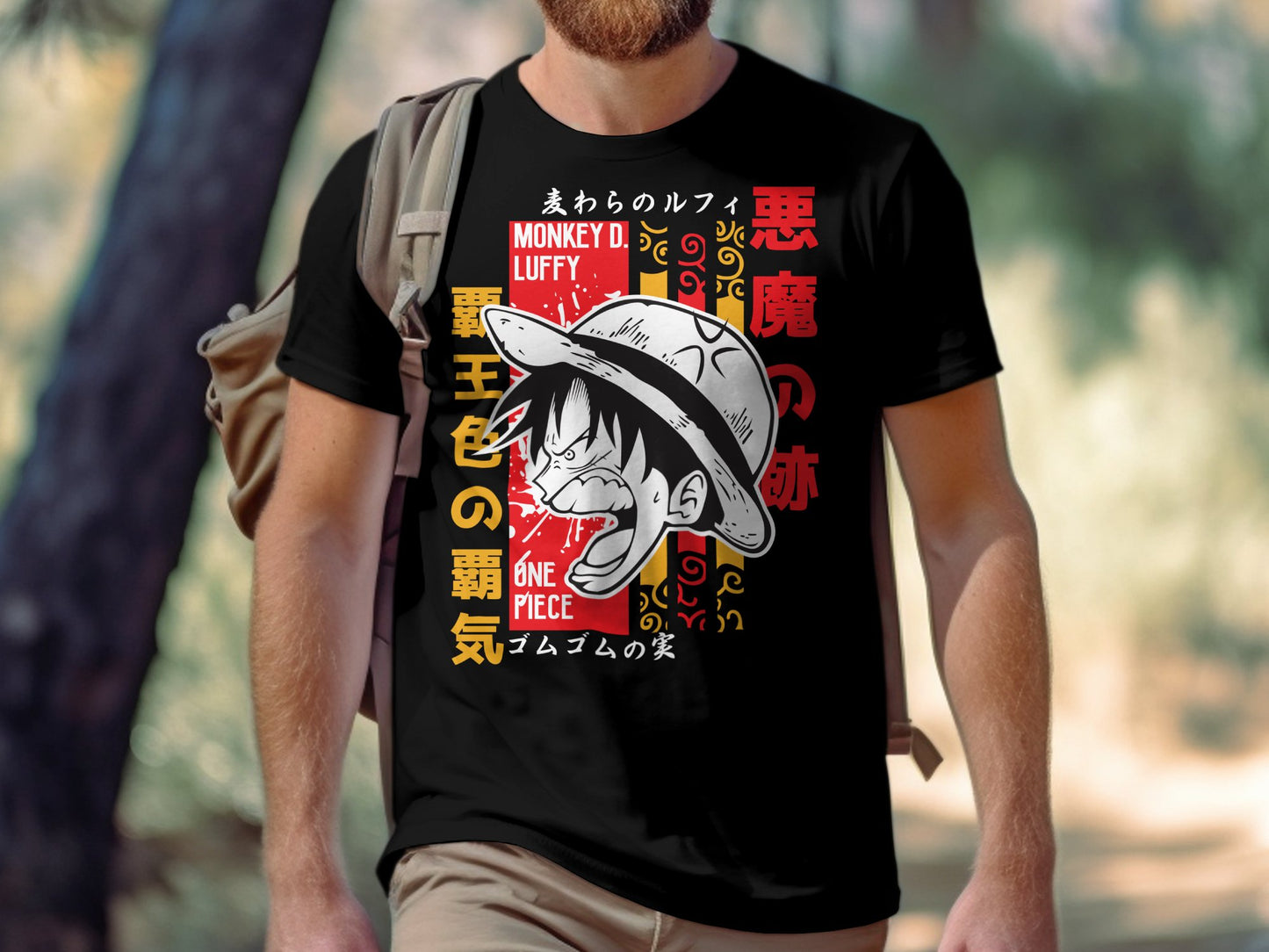 Classic Anime Series T-Shirts - One Piece -  Luffy