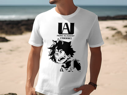 Classic Anime Series T-Shirts - My Hero Academia - Deku