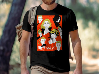 Classic Anime Series T-Shirts - Tokyo Revengers - The Gang