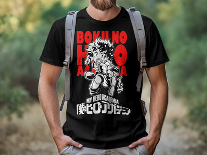 Classic Anime Series T-Shirts - My Hero Academia - Deku