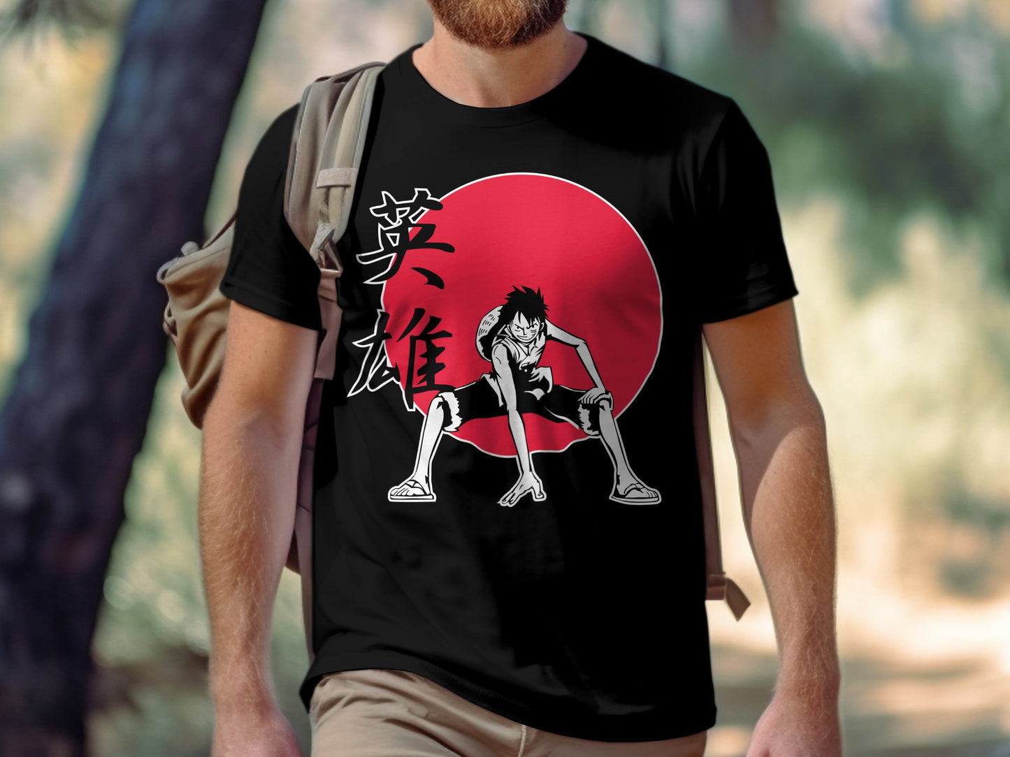Classic Anime Series T-Shirts - One Piece -  Luffy