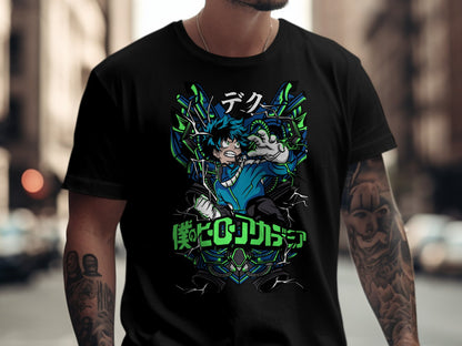 Classic Anime Series T-Shirts - My Hero Academia - Deku