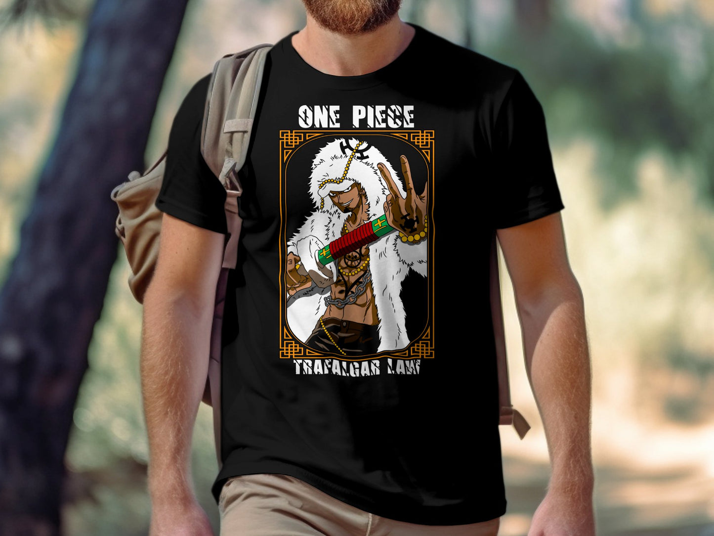 Classic Anime Series T-Shirts - One Piece - D Law