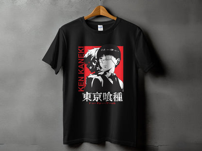 Classic Anime Series T-Shirts - Tokyo Ghoul - Ken Kaneki