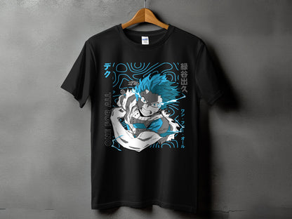 Classic Anime Series T-Shirts - My Hero Academia - One for All
