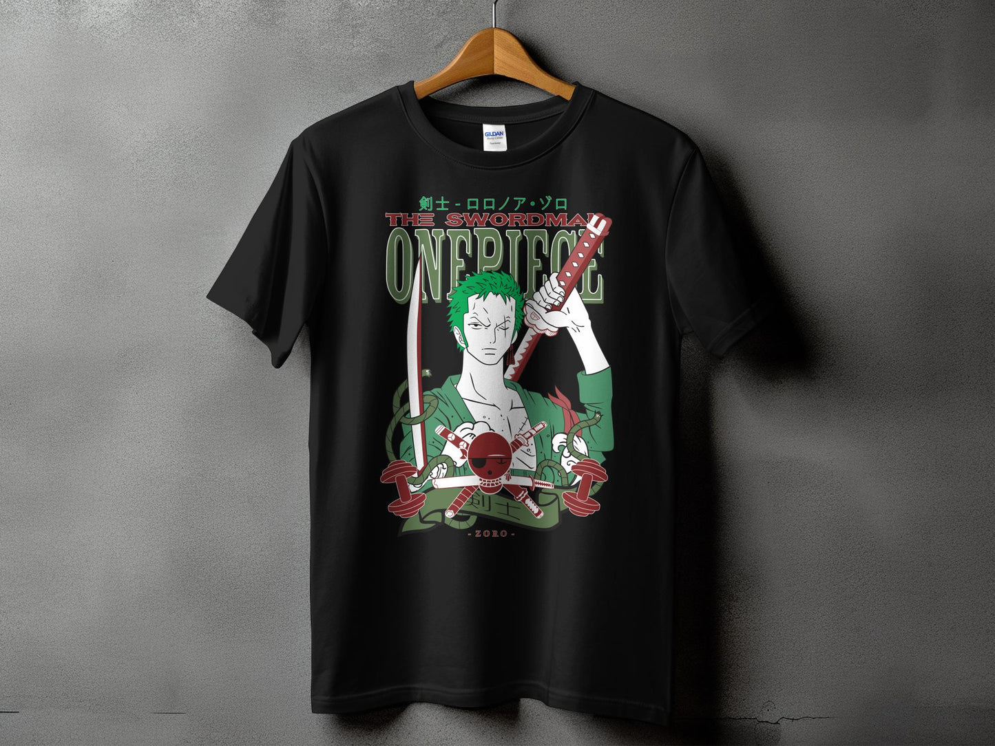 Classic Anime Series T-Shirts - One Piece -  Zoro