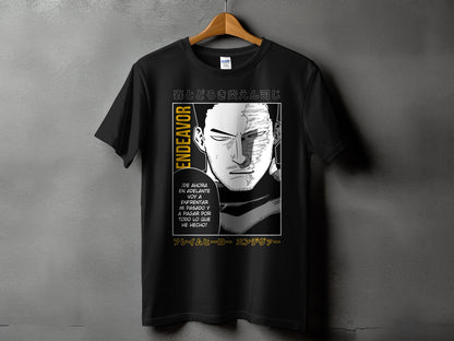 Classic Anime Series T-Shirts - My Hero Academia - Endeavor