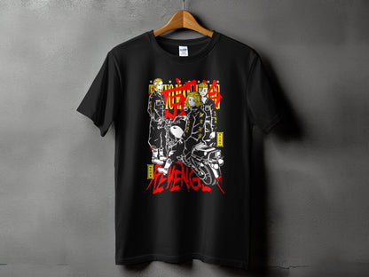 Classic Anime Series T-Shirts - Tokyo Revengers -Biker Gang