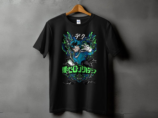 Classic Anime Series T-Shirts - My Hero Academia - Deku