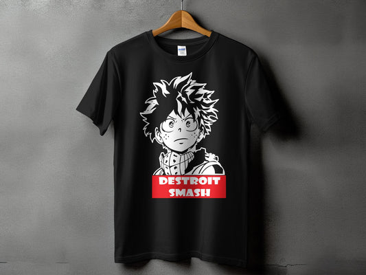 Classic Anime Series T-Shirts - My Hero Academia - Detroit Smash
