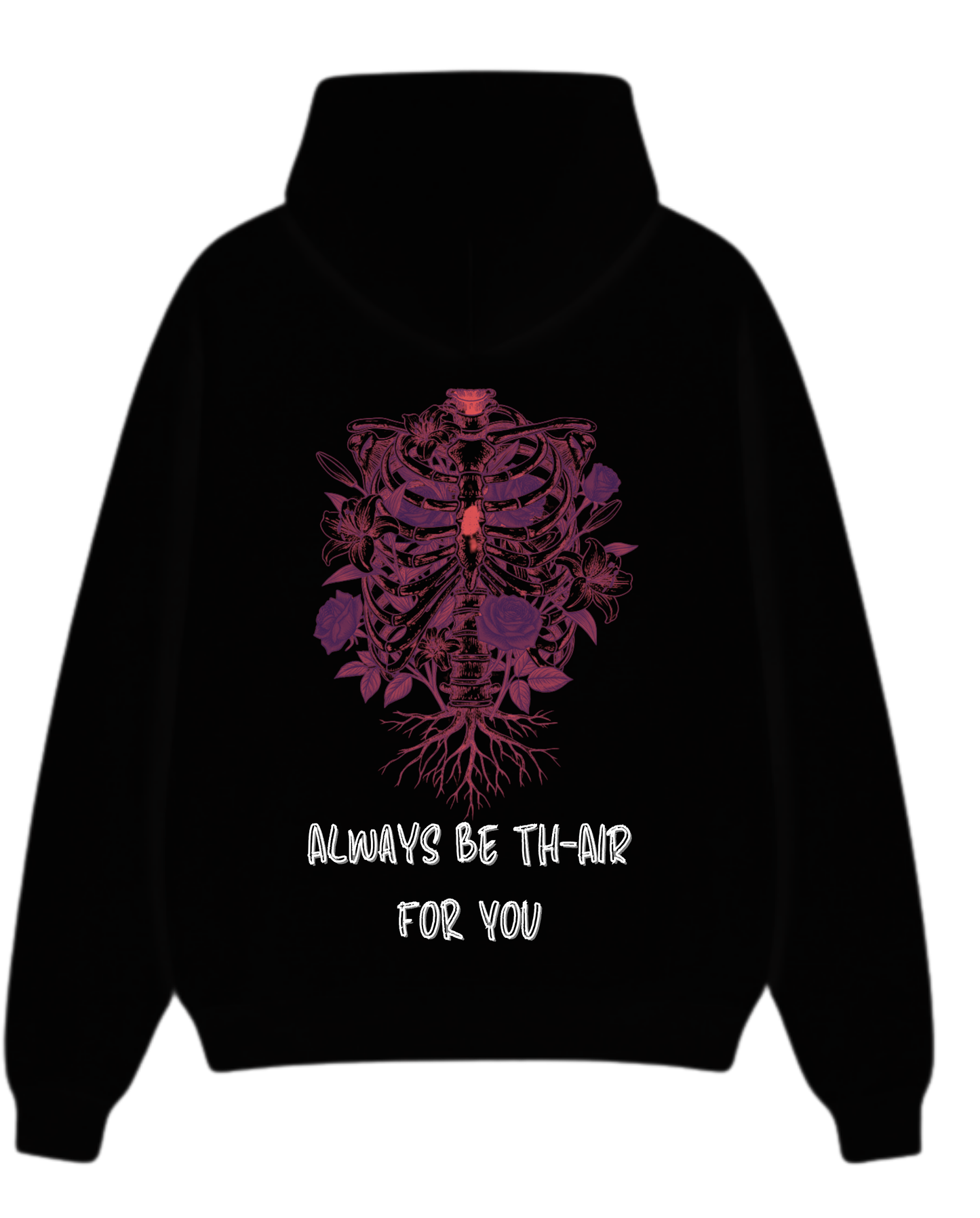 AIIMS MANGALGIRI  - RIBS & ROSES - 350 GSM HOODIE