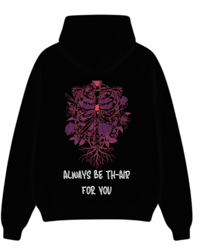 AIIMS MANGALGIRI  - RIBS & ROSES - 350 GSM HOODIE
