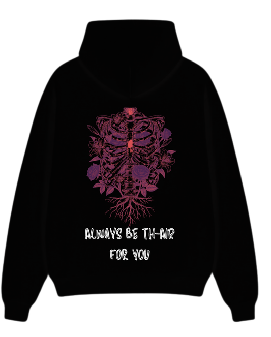 AIIMS MANGALGIRI  - RIBS & ROSES - 350 GSM HOODIE
