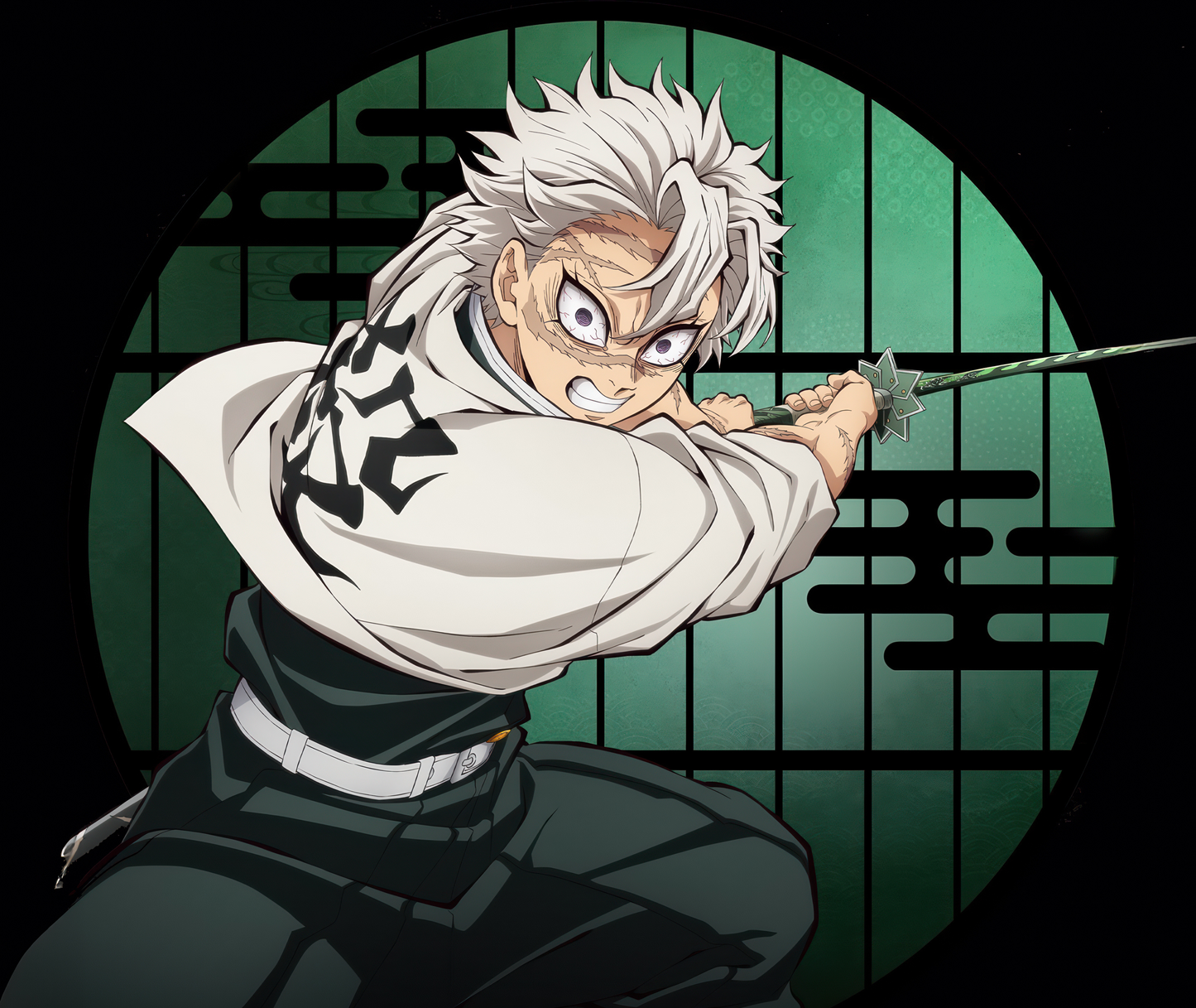 Sanemi Combo (LED KATANA, DESKMAT, 2 FIGURES)