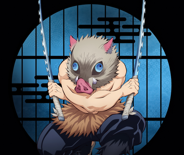 Demon Slayer Infinity Castle Mouse Pad - Inosuke Hashibira – Dopamine Store