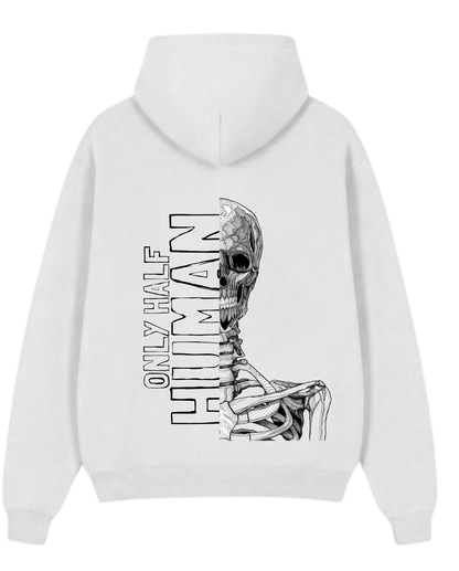 AIIMS MANGALGIRI  - HALF HUMAN - 350 GSM HOODIE